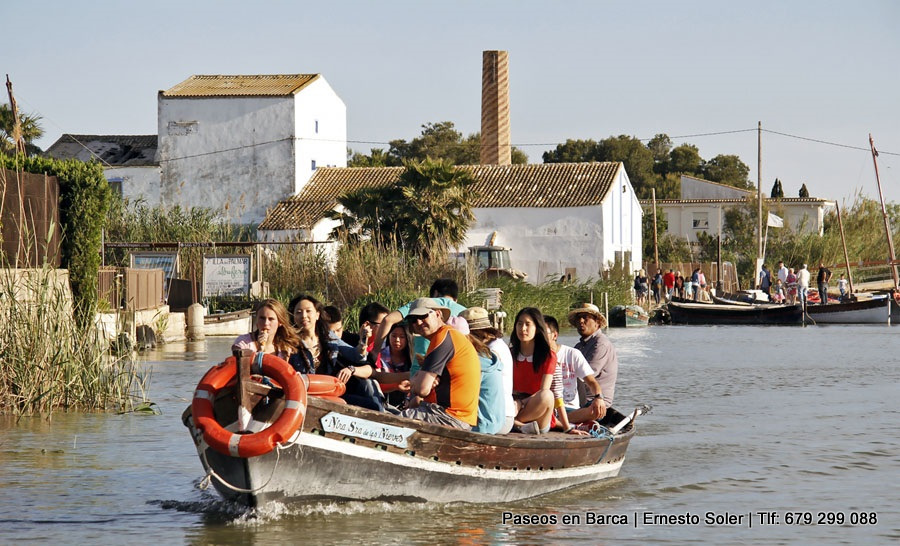 Paseo en barca por l'albufera